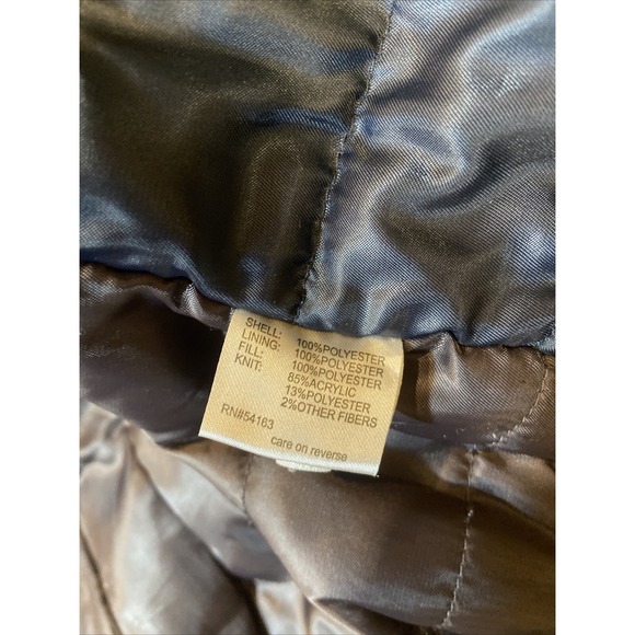 Calvin Klein Mens Ski Bomber Jacket Medium Brown - Picture 4 of 16